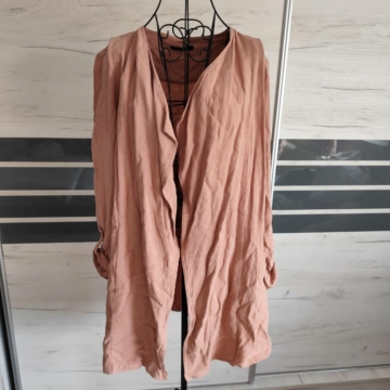 L/XL (44/46) – Rózsaszín vékony kardigán