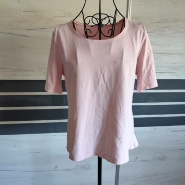 L/XL (44/46) – Rózsaszín rövid ujjú felső