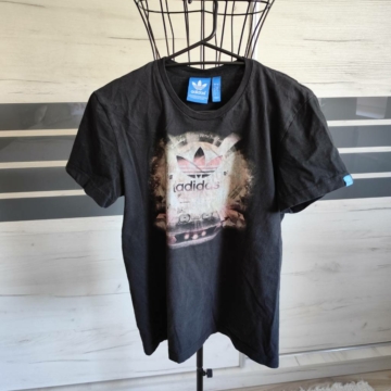 S (46) – Fekete Adidas póló