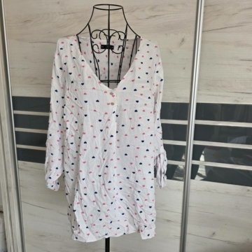 XL/XXL - Szív mintás ing/blúz