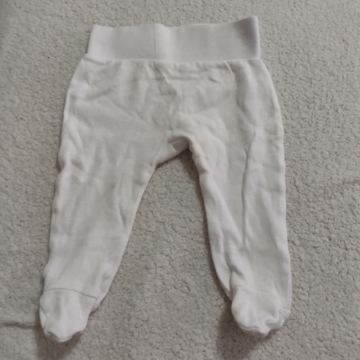 68 cm – Fehér baba nadrág