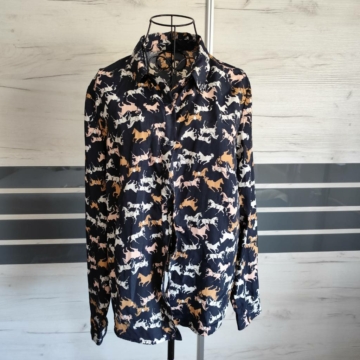 M/L (38/42) – Többszínű mintás ing