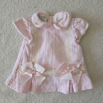62 cm – Pasztell rózsaszín ruha