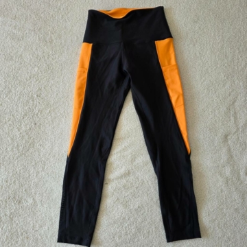 XS/S (34/36) – Fekete-Narancssárga leggings