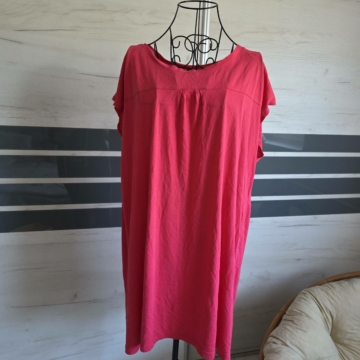 XL/XXL - Piros nyári ruha felső