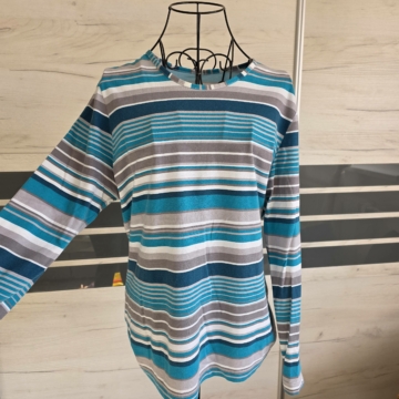 L/XL - Csíkos hosszú ujjú felső