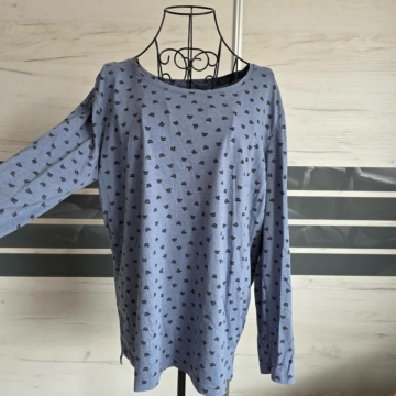 L/XL - Mintás hosszú ujjú felső