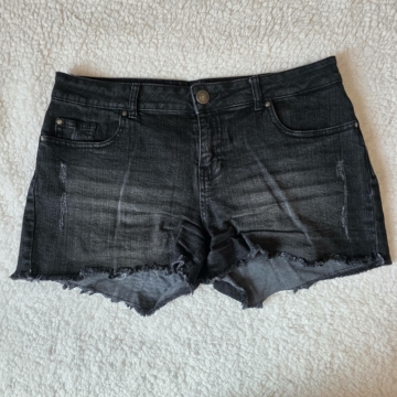Fekete farmershort