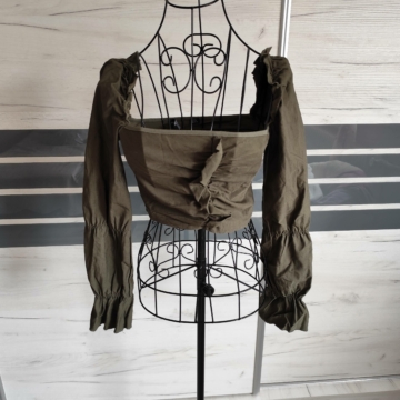 Zöld croptop