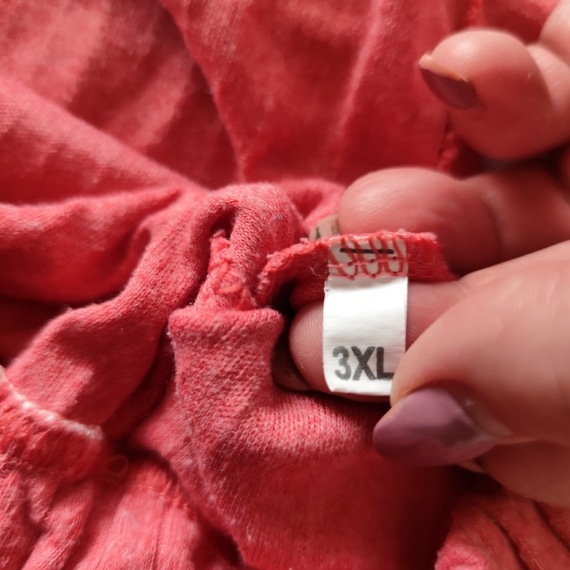 3XL - Korall hosszú nadrág