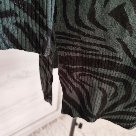 Zebra mintás ruha