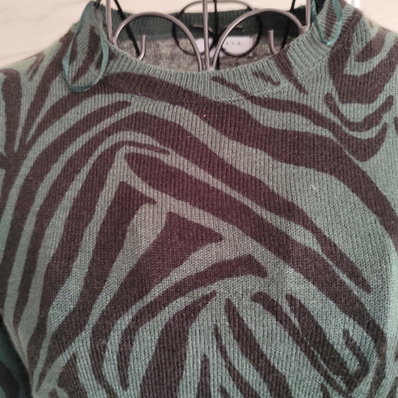 Zebra mintás ruha