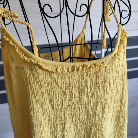 3XL – Sárga ujjatlan tunika
