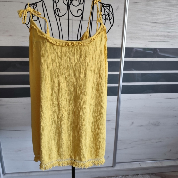 3XL – Sárga ujjatlan tunika