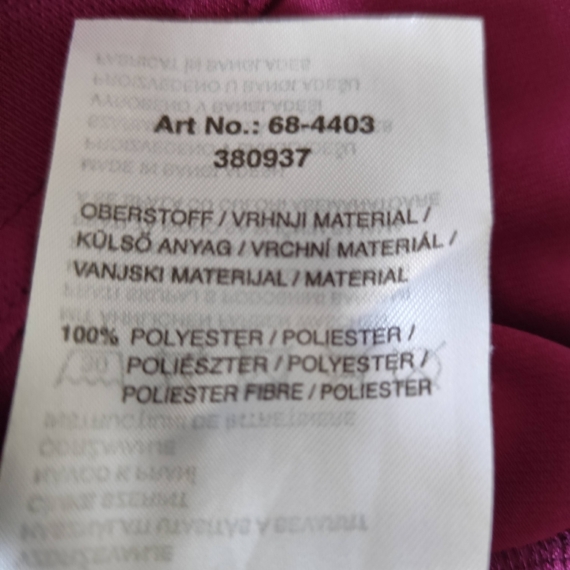 M – Bordó rövid ujjú felső