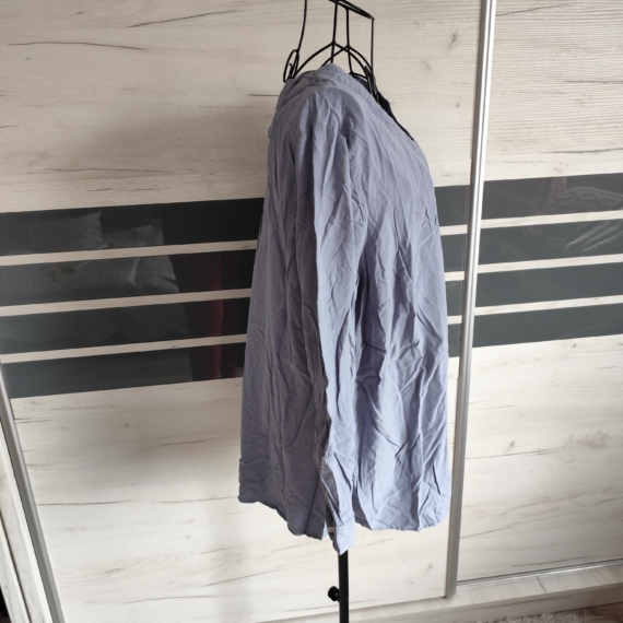 3XL – Kék hosszú ujjú ing