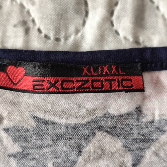 XL – Több színű mintás tunika