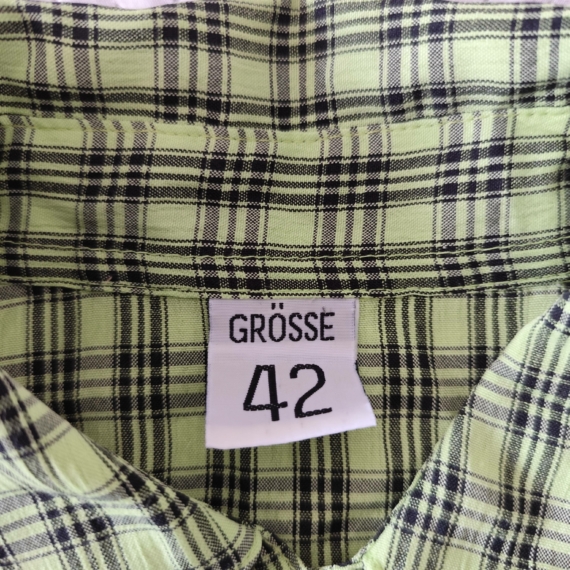 Kockás hosszú ujjú ing