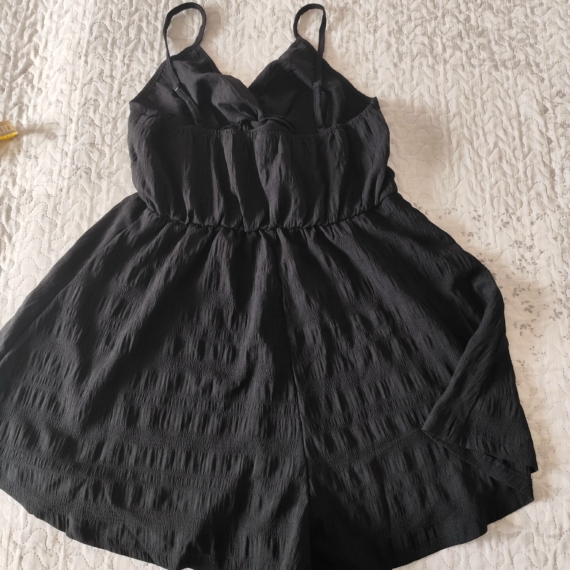 M – Fekete elegáns overall