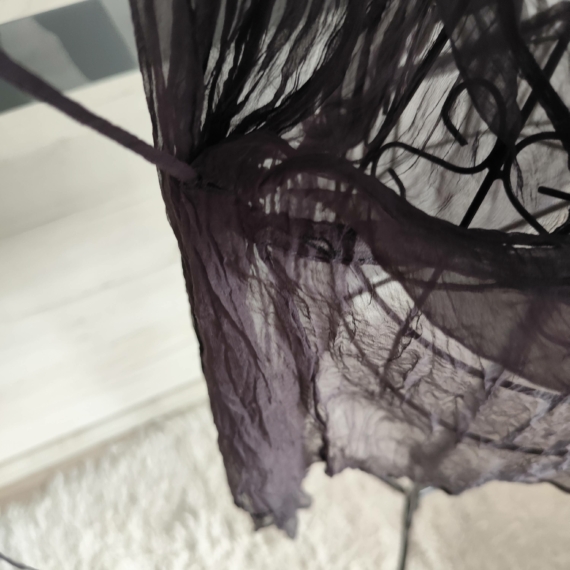 M (38) – Lila átlátszó blúz