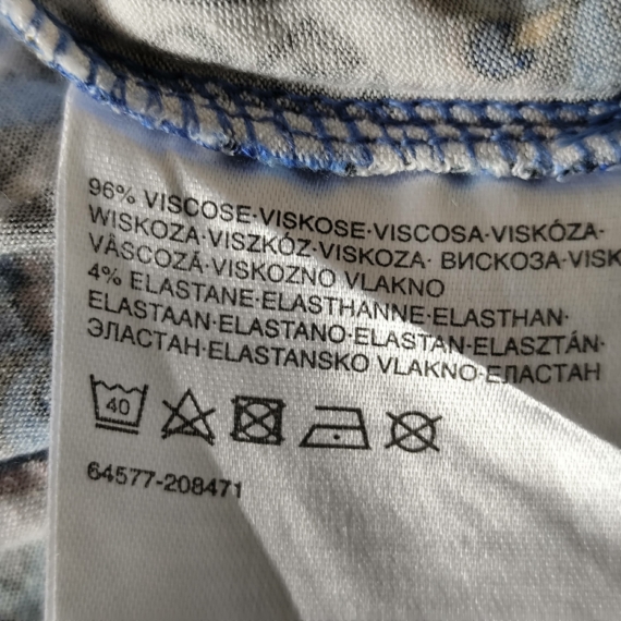 XL – Több színű mintás tunika