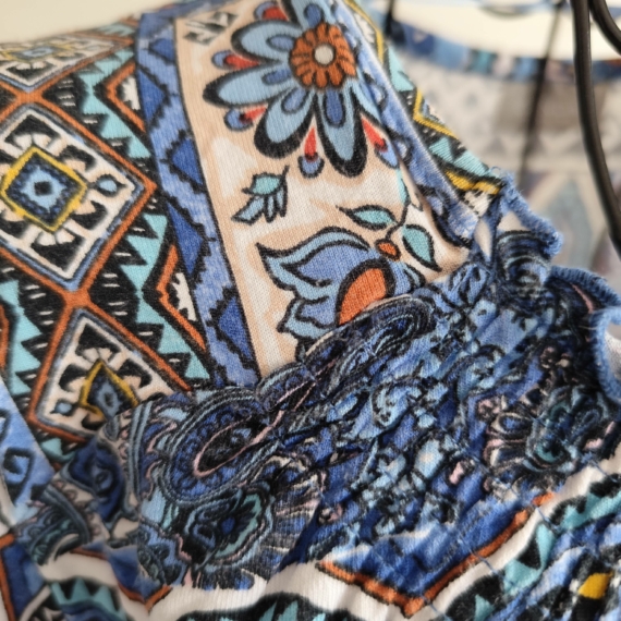 XL – Több színű mintás tunika