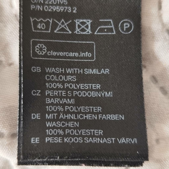 S (36) – Fekete rövid ujjú felső