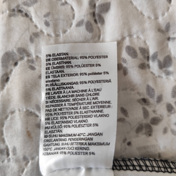Fekete kockás felső