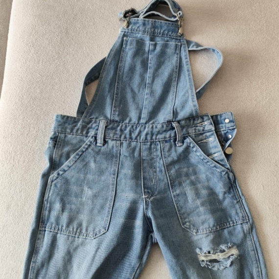 S (36) – Kék farmer overál