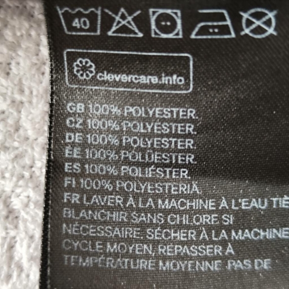 110/116 – Sötétkék pöttyös pulóver