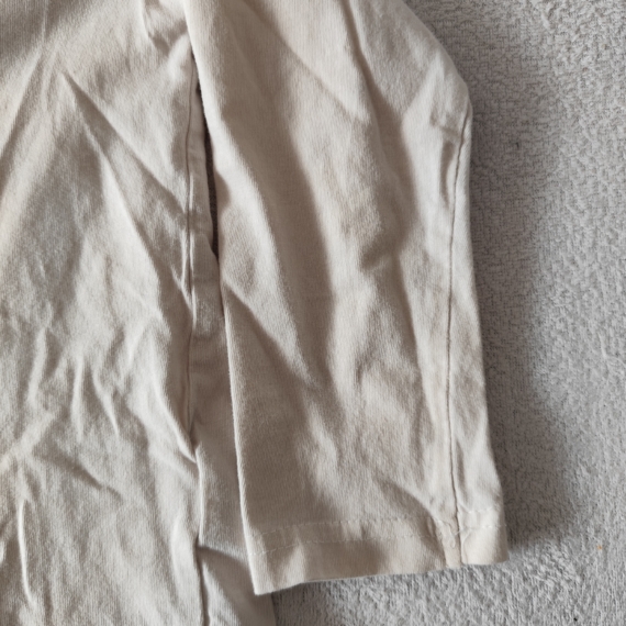122 cm – Krém hosszú ujjú felső