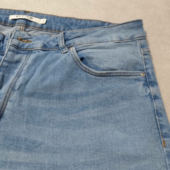 XL (52) – Kék farmer rövidnadrág