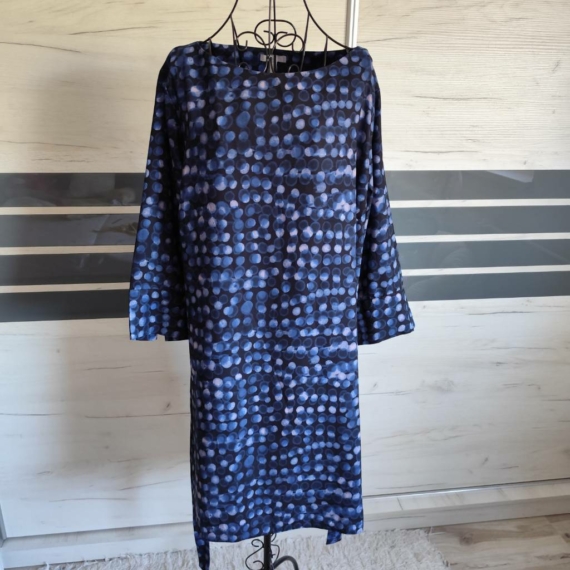 XL (46) – Kék mintás ruha