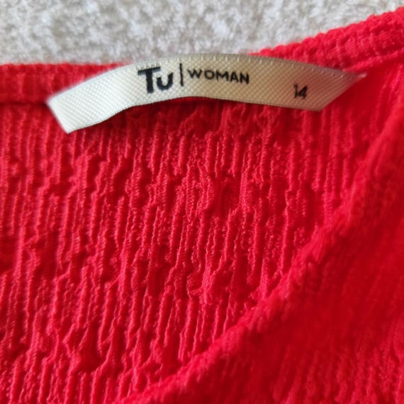 L (42) – Piros hosszú ujjú ruha