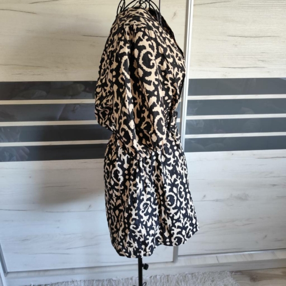 M (40) – Fekete mintás overall