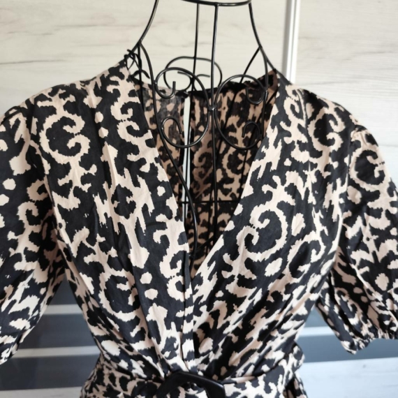 M (40) – Fekete mintás overall