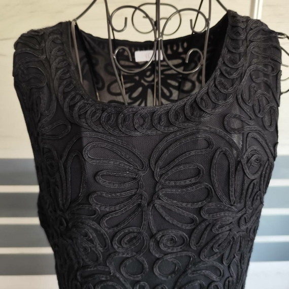M (38) – Fekete elegáns ruha