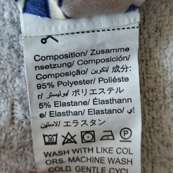 L (40/42) – Többszínű mintás felső