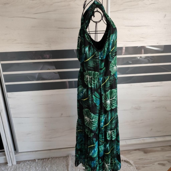 L (42) – Zöld mintás ruha
