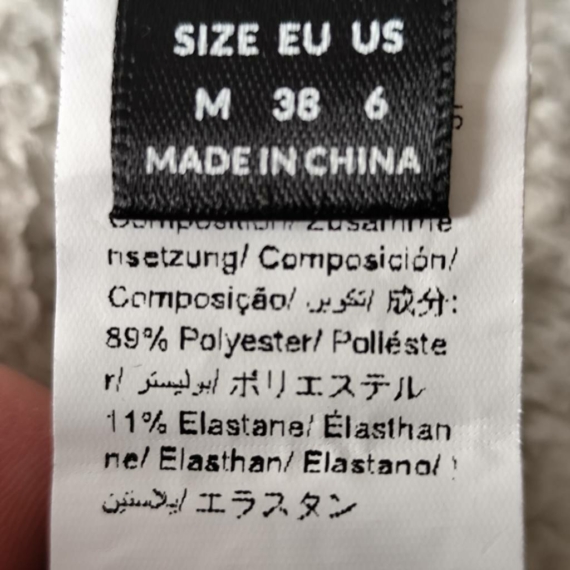 M (38) – Fehér trikófelső