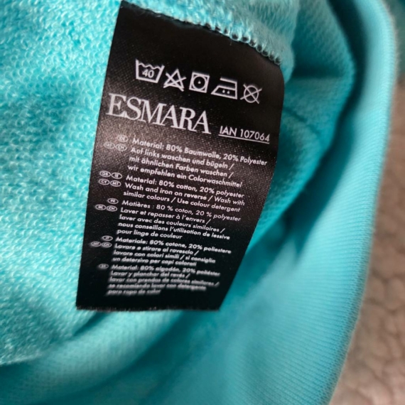 L/XL (44/46) – Türkiz sportos rövidnadrág