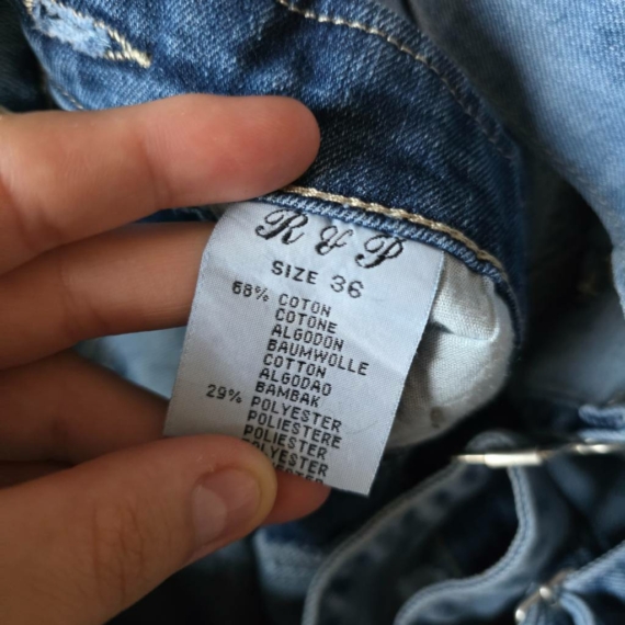 S (36) – Kék farmer overál