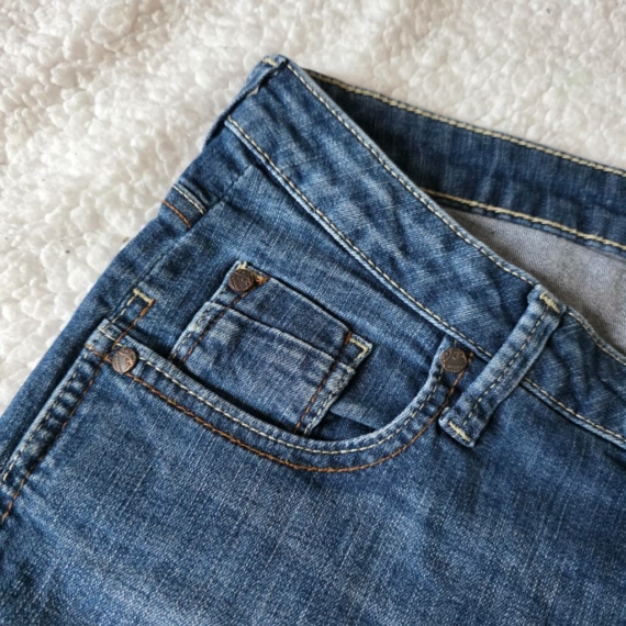 S (36) – Kék farmer rövidnadrág