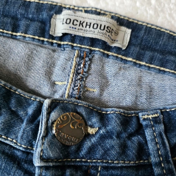 S (36) – Kék farmer rövidnadrág