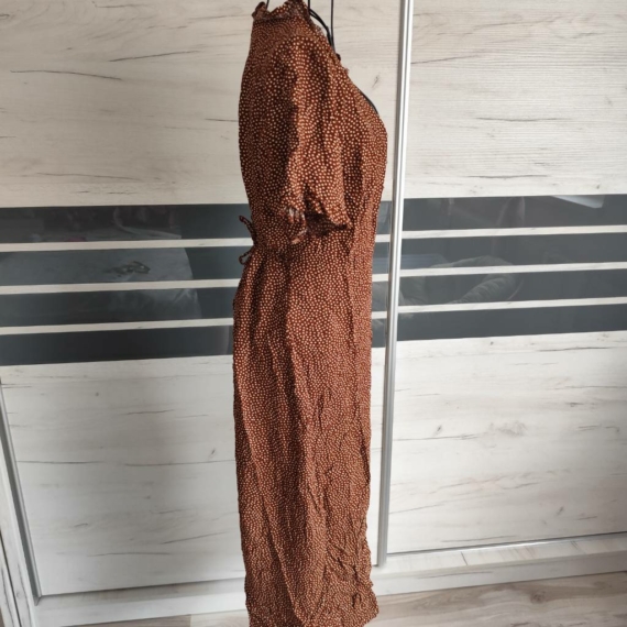 M (40) – Barna mintás ruha
