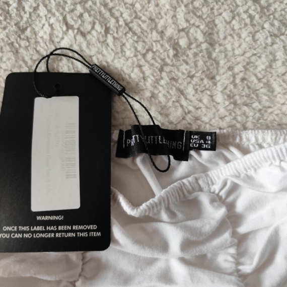 S (36) – Fehér bandeau top