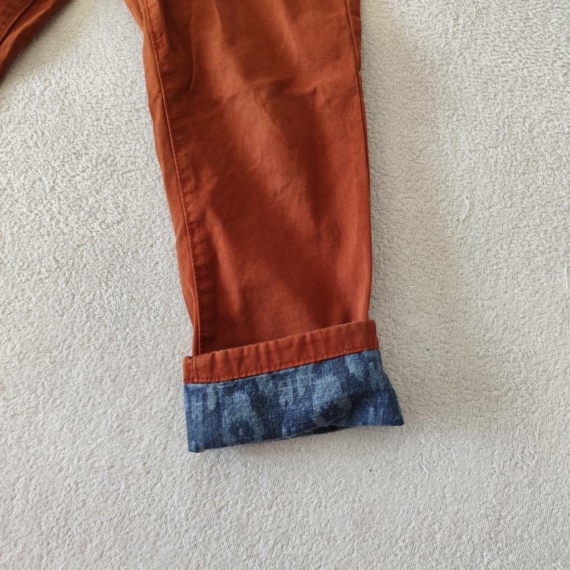 98 cm – Téglavörös gyermek nadrág