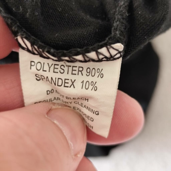 S/M (36/38) – Fekete rövid ujjú felső