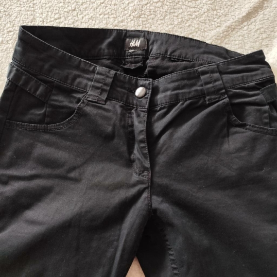 XS (34) – Fekete cargo nadrág