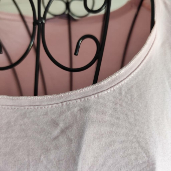 L/XL (44/46) – Rózsaszín rövid ujjú felső